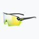 UVEX Sportstyle 231 2.0 juodai geltoni matiniai / veidrodiniai geltoni dviratininko akiniai 53/3/026/2616 5