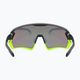 UVEX Sportstyle 231 2.0 juodai geltoni matiniai / veidrodiniai geltoni dviratininko akiniai 53/3/026/2616 9