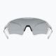 UVEX Sportstyle 231 2.0 cloud white mat/mirror silver dviratininkų akiniai 53/3/026/8116 9