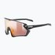 UVEX Sportstyle 231 2.0 P juodi matiniai / veidrodiniai raudoni dviratininko akiniai 53/3/029/2230 5