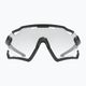 UVEX Sportstyle 228 V juodi matiniai/šviesiai sidabriniai akiniai nuo saulės 53/3/030/2205 7