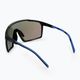 UVEX Mtn Perform juodai mėlyni matiniai/veidrodiniai mėlyni akiniai nuo saulės 53/3/039/2416 2