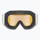 UVEX Evidnt Attract CV S2 slidinėjimo akiniai balti matiniai / veidrodiniai sidabriniai / geltoni / skaidrūs 3