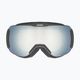 UVEX Downhill 2100 CV slidinėjimo akiniai juodi matiniai / veidrodiniai balti / spalvoti žali 2