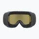 UVEX Downhill 2100 CV slidinėjimo akiniai juodi matiniai / veidrodiniai balti / spalvoti žali 3