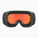 UVEX Downhill 2100 CV S2 slidinėjimo akiniai juodi blizgūs/veidrodiniai raudoni/spalvoti oranžiniai 7