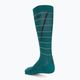 CEP Reflective moteriškos bėgimo kompresinės kojinės žalios WP40GZ 2