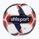 Futbolo kamuolys uhlsport Match Addglue white/navy/fluo red dydis 5 4