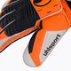 Uhlsport Soft Resist+ Flex Frame vartininko pirštinės oranžinė ir balta 101127401 3