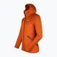 Salewa vyriškas vilnonis džemperis Puez Melange PL FZ Hoody oranžinis 00-0000027386