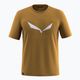 Vyriški žygio marškinėliai Salewa Solidlogo Dry golden brown