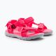 Jack Wolfskin Seven Seas 3 rožinės spalvos vaikiški trekingo sandalai 4040061_2172 5