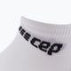 CEP moterų kompresinės bėgimo kojinės Low-Cut 3.0 White WP4A8X2 3
