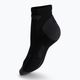 CEP Low-Cut 3.0 moterų bėgimo kompresinės kojinės juodos WP4AVX2 2