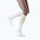CEP Heartbeat moteriškos kompresinės bėgimo kojinės baltos WP20PC2 4