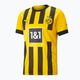 Vyriški futbolo marškinėliai PUMA Bvb Home Jersey Replica Sponsor yellow and black 765883 01 7