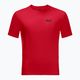 Jack Wolfskin vyriški trekingo marškinėliai Tech red 1807071_2206 3