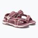 Jack Wolfskin Seven Seas 3 rožiniai vaikiški trekingo sandalai 4040061 4