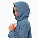 Moteriškas lietaus paltas Jack Wolfskin Cape West Coat elemental blue 5