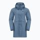 Moteriškas lietaus paltas Jack Wolfskin Cape West Coat elemental blue 7