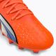 Vaikiški futbolo bateliai PUMA Ultra Pro FG/AG Jr ultra orange/puma white/blue glimmer 7