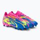 Vyriški futbolo bateliai PUMA Ultra Match Energy FG/AG luminous pink/yellow alert/ultra blue 4