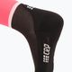 Moteriškos kompresinės bėgimo kojinės CEP Tall 4.0 pink/black 4