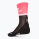 Moteriškos kompresinės bėgimo kojinės CEP 4.0 Mid Cut pink/black 2