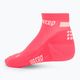 Moteriškos kompresinės bėgimo kojinės CEP 4.0 Low Cut pink 5