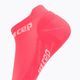 Moteriškos kompresinės bėgimo kojinės CEP 4.0 No Show pink 4