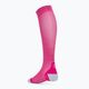 Moteriškos kompresinės bėgimo kojinės CEP Ultralight pink/dark red 2