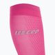 Moteriškos kompresinės bėgimo kojinės CEP Ultralight pink/dark red 3