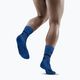 Vyriškos kompresinės bėgimo kojinės CEP 4.0 Mid Cut blue 7