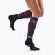 Moteriškos kompresinės bėgimo kojinės CEP Tall 4.0 violet/black 5