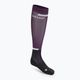Moteriškos kompresinės bėgimo kojinės CEP Tall 4.0 violet/black 2