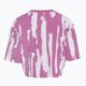 Moteriški marškinėliai adidas Thebe Magugu Allover Print Crop Tee semi pulse lilac/white 2