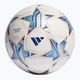Futbolo kamuolys adidas UCL Competition 23/24 white/silver metallic/bright cyan/royal dydis 5 2
