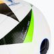 Krepšinio kamuolys adidas Fussballiebe Trainig Euro 2024 white/black/glow blue dydis 4 3