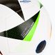 Krepšinio kamuolys adidas Fussballiebe Trainig Euro 2024 white/black/glow blue dydis 5 3