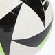 Futbolo kamuolys adidas Fussballiebe Club white/black/solar green dydis 5 4