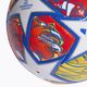 Futbolo kamuolys adidas UCL Pro 23/24 white/glow blue/flash orange dydis 5 4