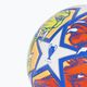 Futbolo kamuolys adidas UCL League Junior 290 23/24 white/glow blue/flash orange dydis 4 2