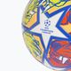 Futbolo kamuolys adidas UCL League Junior 290 23/24 white/glow blue/flash orange dydis 4 3