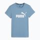 Moteriški marškinėliai PUMA ESS Logo Tee zen blue