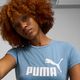 Moteriški marškinėliai PUMA ESS Logo Tee zen blue 5