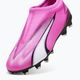 Vaikiški futbolo batai PUMA Ultra Match LL FG/AG Jr poison pink/puma white/puma black 12