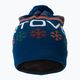 ORTOVOX Nordic Knit žieminė kepurė mėlyna 68022 2