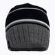 Vyriška žieminė kepurė su snapeliu Descente Rickey 9093 pilkai juoda DWBUGC02 2