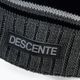 Vyriška žieminė kepurė su snapeliu Descente Rickey 9093 pilkai juoda DWBUGC02 4