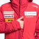 Vyriška slidinėjimo striukė Descente Swiss National Team Replica 86 red DWMUGK20 9